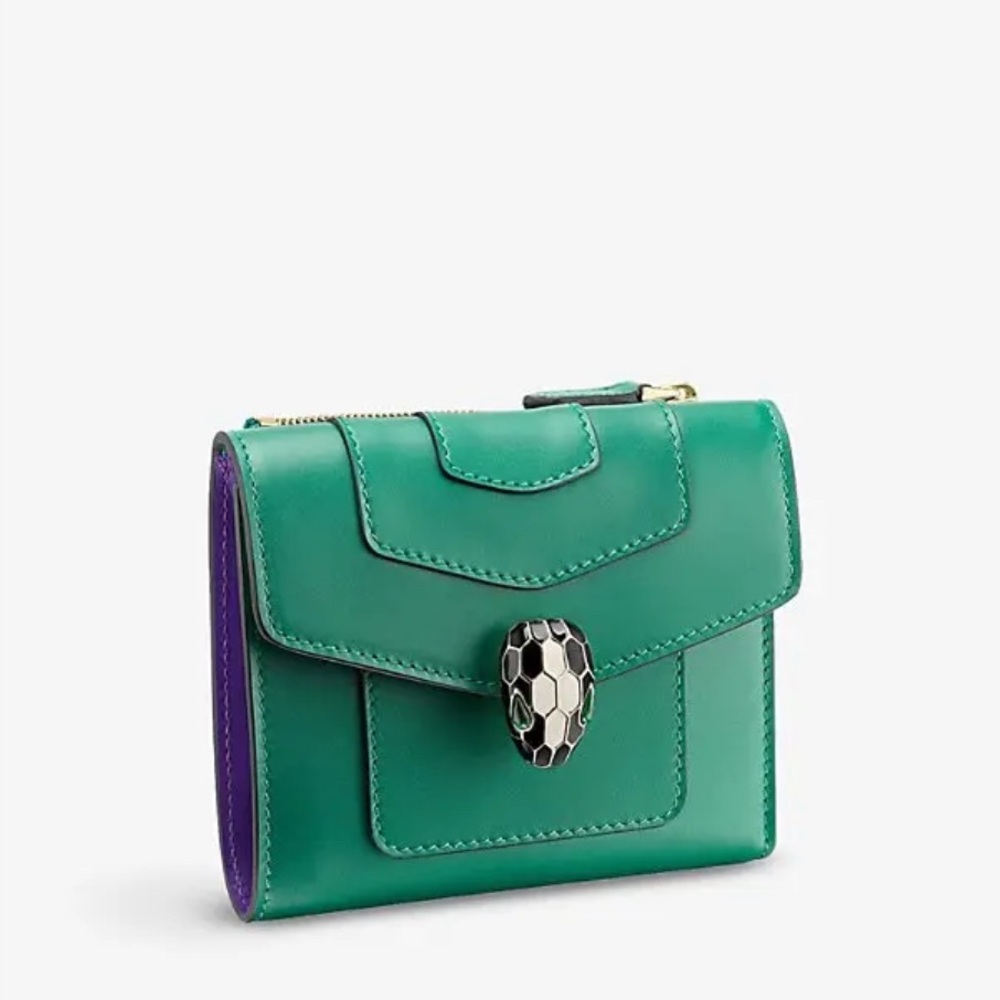 Green and Purple Women's wallet